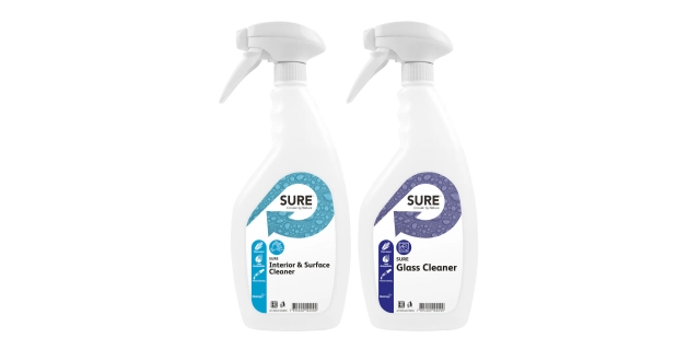 SpryBtl 0.75L Sure Glass&S.Cl. 6pc                                                                                                                                                                                                                        